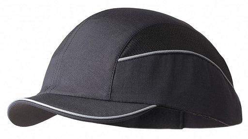 Bump Cap Baseball Hook-and-Loop Black