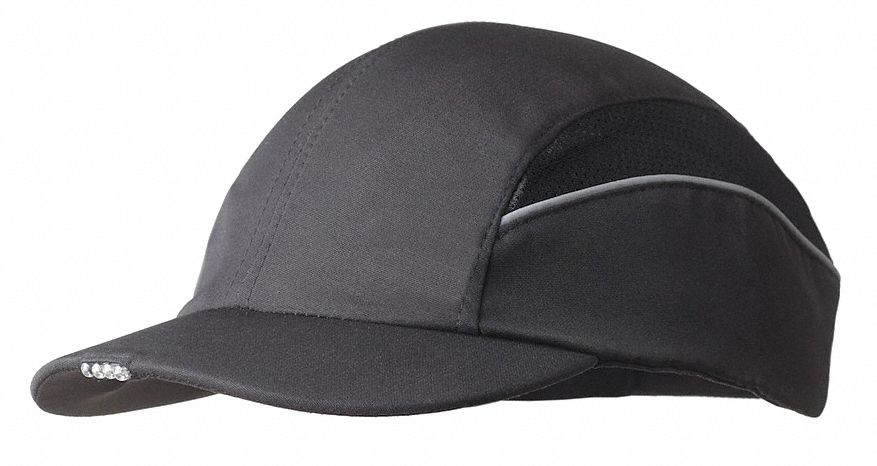 G7581 Bump Cap Baseball Hook-and-Loop Black