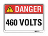 Danger Sign 7 in x 10 in Plastic