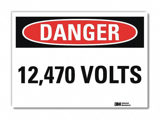 Danger Sign 10inx14in Reflctv Sheeting