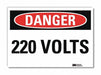 Danger Sign 5inx7in Reflective Sheeting