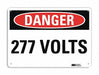 Danger Sign 10 in x 14 in Aluminum