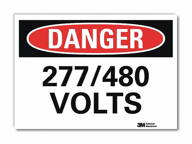 Danger Sign 10inx14in Reflctv Sheeting
