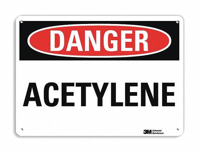 Danger Sign 7 inx10 in Plastic