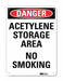 Danger Sign 14 inx10 in Aluminum