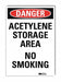 Danger Sign 14 in x 10 in Rflct Sheeting