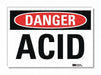 Danger Sign 5inx7in Reflective Sheeting