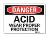 Danger Sign 10inx14in Reflctv Sheeting