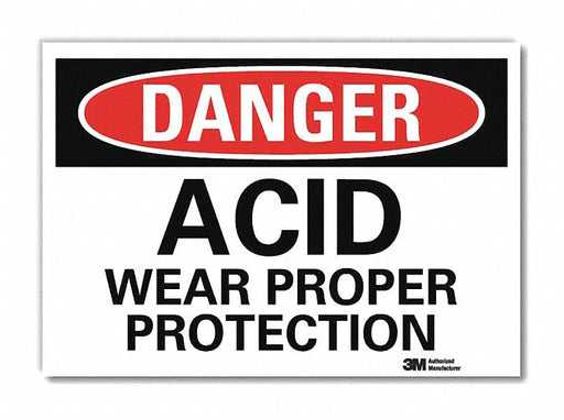 Danger Sign 10inx14in Reflctv Sheeting