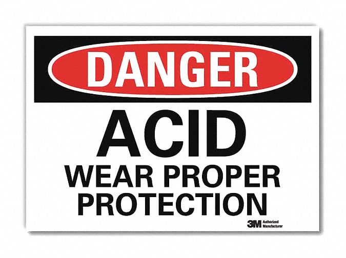 Danger Sign 10inx14in Reflctv Sheeting