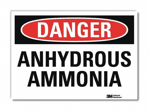 Danger Sign 5inx7in Reflective Sheeting