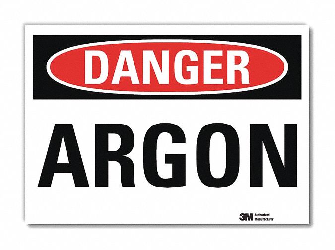 Danger Sign 5inx7in Reflective Sheeting