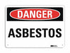 Danger Sign 10 inx14 in Plastic