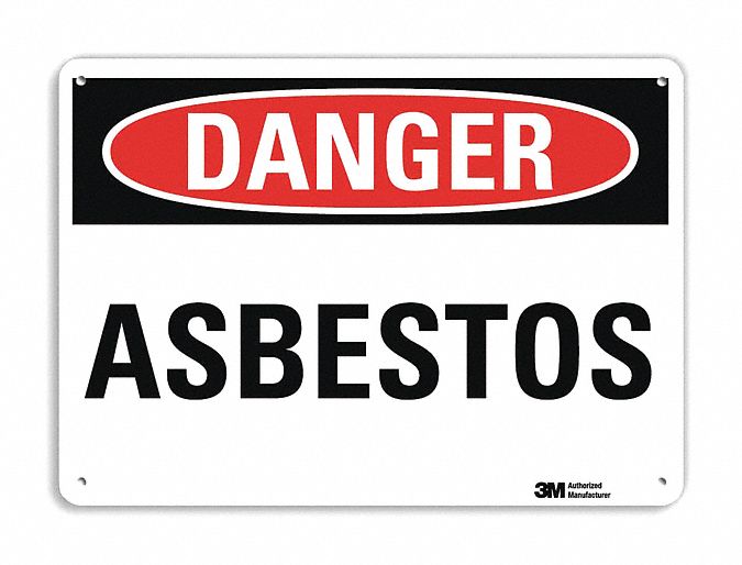 Danger Sign 10 in x 14 in Aluminum