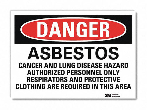 Danger Sign 10inx14in Reflctv Sheeting