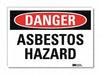 Danger Sign 5inx7in Reflective Sheeting