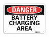 Danger Sign 10 in x 14 in Aluminum