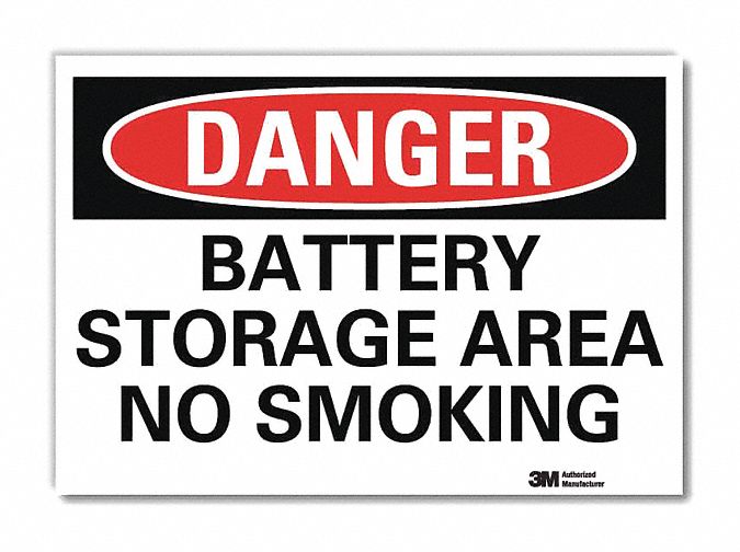 Danger Sign 5inx7in Reflective Sheeting