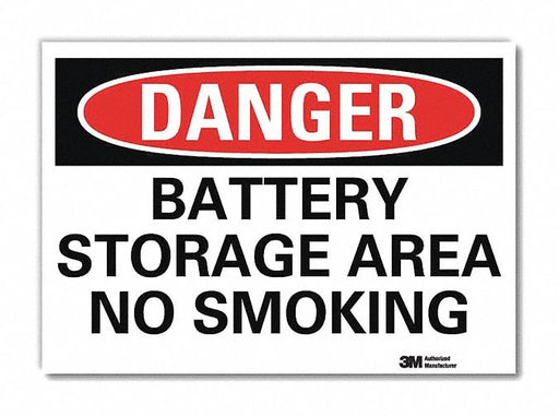 Danger Sign 10inx14in Reflctv Sheeting