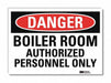 Danger Sign 10inx14in Reflctv Sheeting