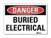 Danger Sign 5inx7in Reflective Sheeting