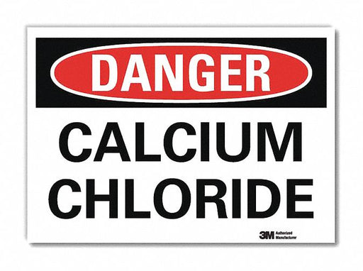 Danger Sign 10 in x 14 in Rflct Sheeting