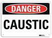 Danger Sign 7 inx10 in Plastic