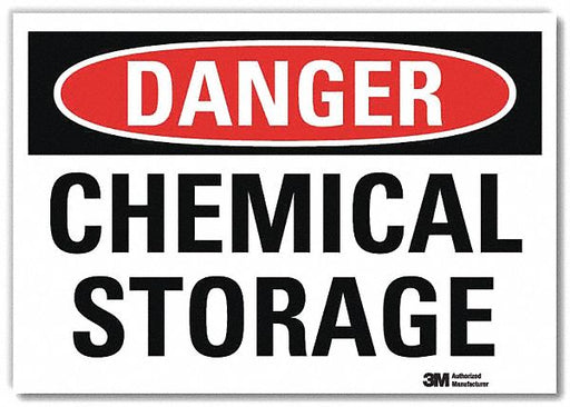 Danger Sign 10 in x 14 in Rflct Sheeting