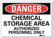 Danger Sign 10inx14in Reflctv Sheeting