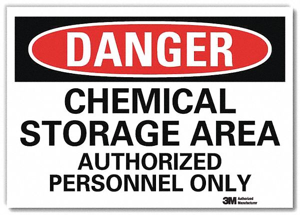 Danger Sign 10inx14in Reflctv Sheeting