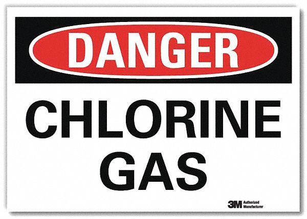 Danger Sign 7 in x 10 in Rflct Sheeting