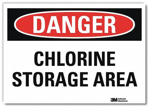 Danger Sign 5inx7in Reflective Sheeting