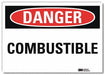 Danger Sign 7inx10in Reflective Sheeting