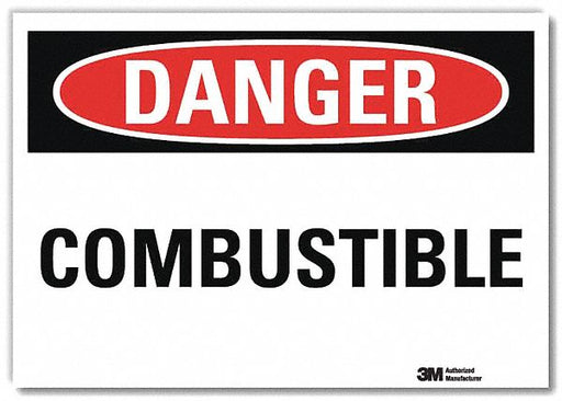 Danger Sign 7inx10in Reflective Sheeting