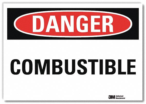 Danger Sign 7inx10in Reflective Sheeting
