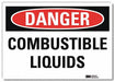 Danger Sign 5inx7in Reflective Sheeting