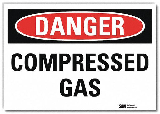 Danger Sign 7inx10in Reflective Sheeting