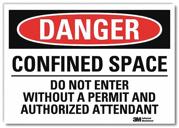Danger Sign 10inx14in Reflctv Sheeting