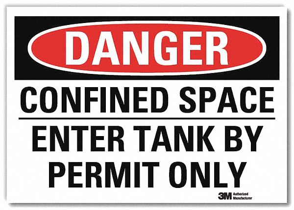 Danger Sign 7inx10in Reflective Sheeting