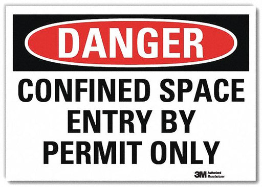Danger Sign 7inx10in Reflective Sheeting