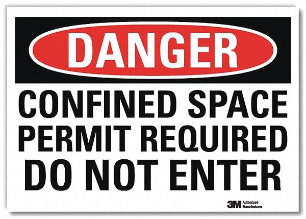 Danger Sign 10inx14in Reflctv Sheeting