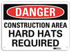 Danger Sign 10 inx14 in Plastic