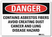 Danger Sign 10 in x 14 in Rflct Sheeting
