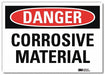 Danger Sign 10 in x 14 in Rflct Sheeting