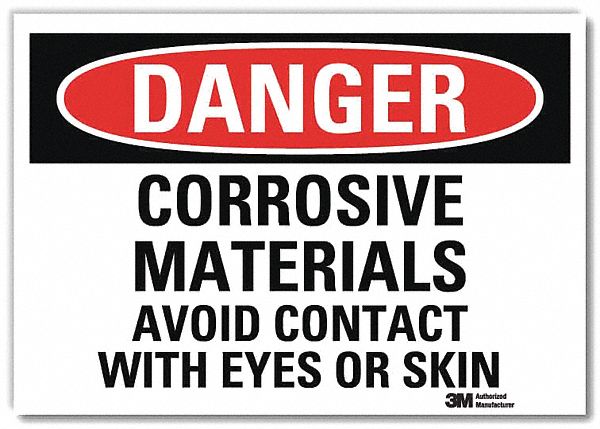Danger Sign 7inx10in Reflective Sheeting