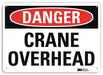 Danger Sign 10 inx14 in Plastic