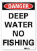Danger Sign 10 in x 7 in Aluminum