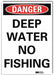 Danger Sign 14 in x 10 in Rflct Sheeting