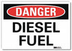 Danger Sign 5inx7in Reflective Sheeting