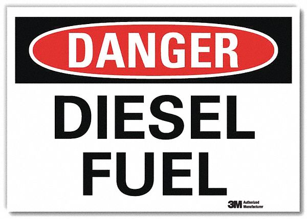 Danger Sign 10inx14in Reflctv Sheeting